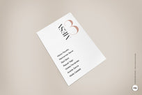 Seating Plan de Boda Sencillo y Minimalista - infinity