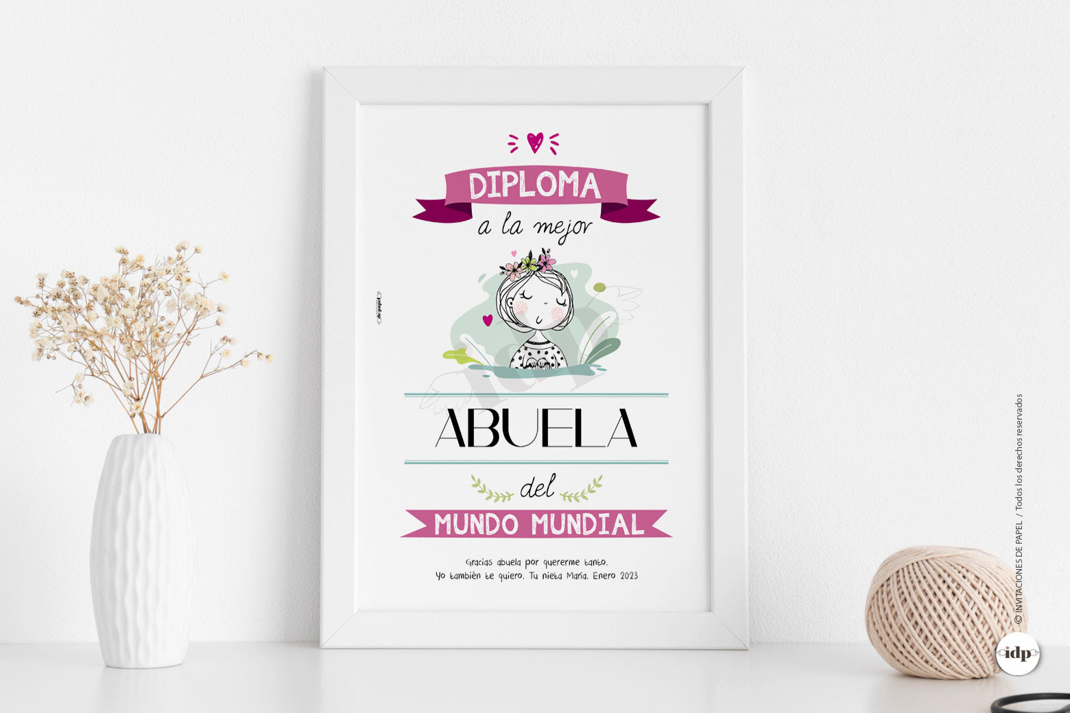 Regalo personalizado y original para abuela